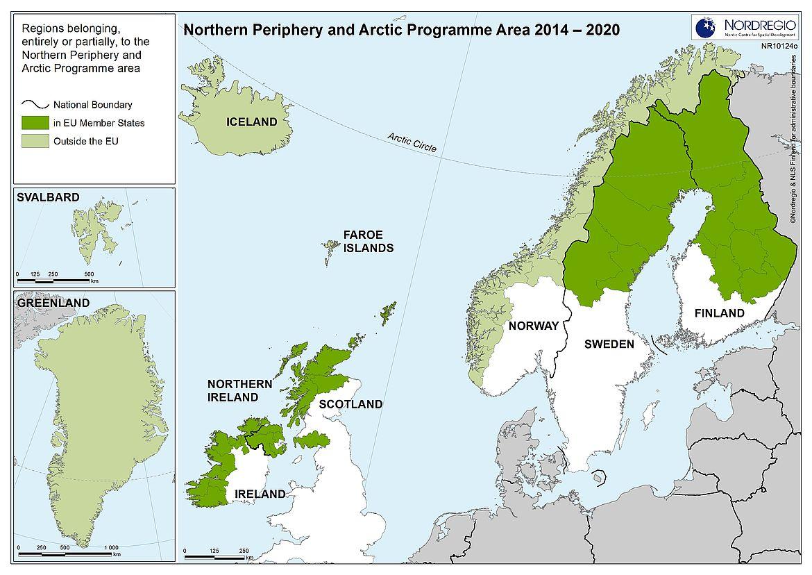 Interreg Pohjoinen Periferia ja Arktinen -